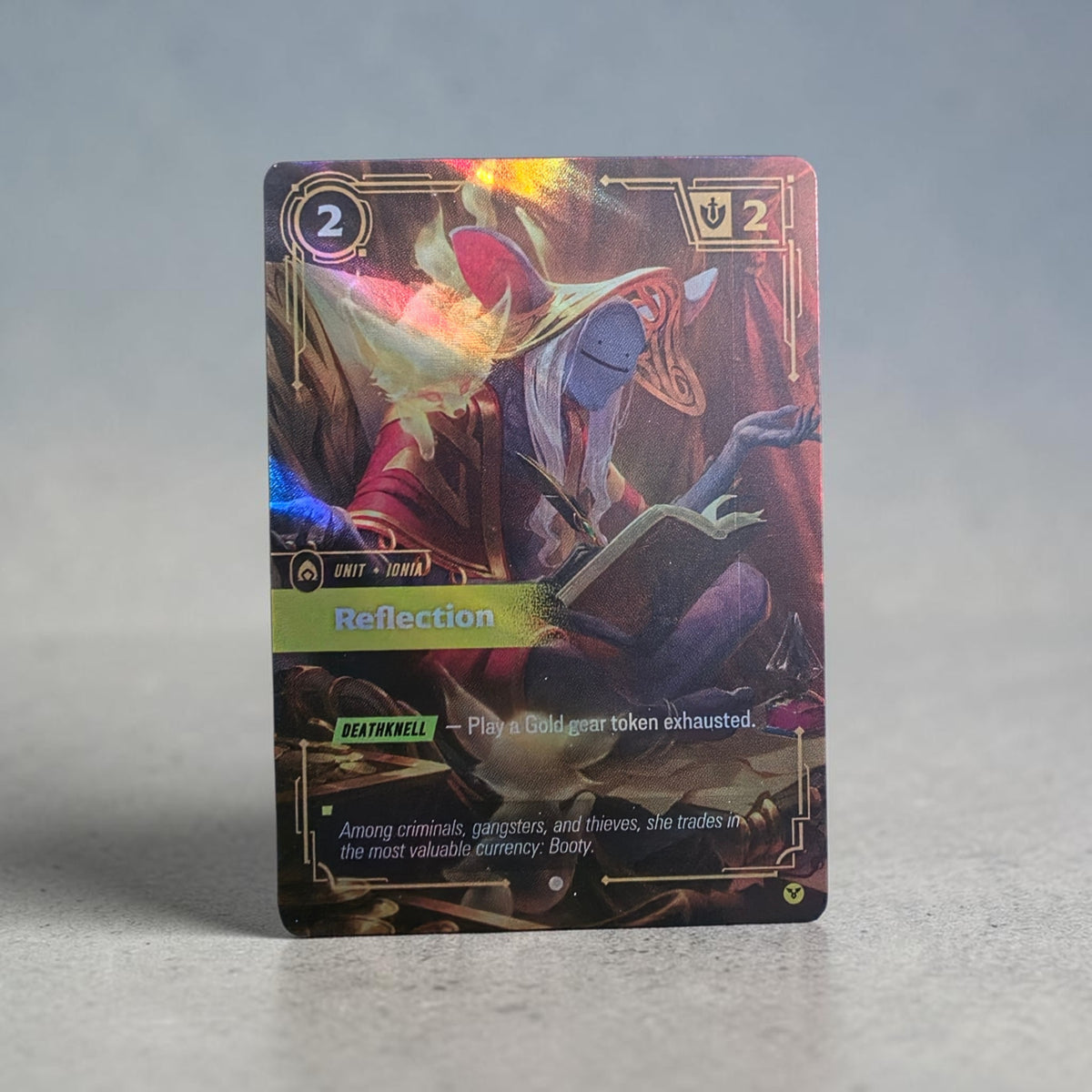 Honest Broker Reflection Token Foil