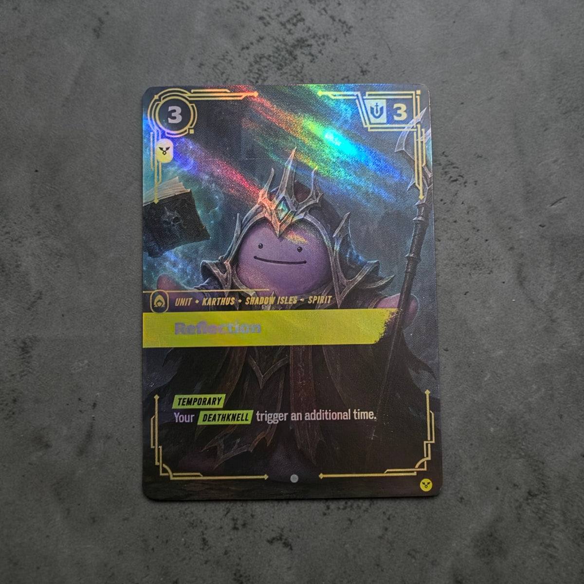 Karthus Reflection Token Foil