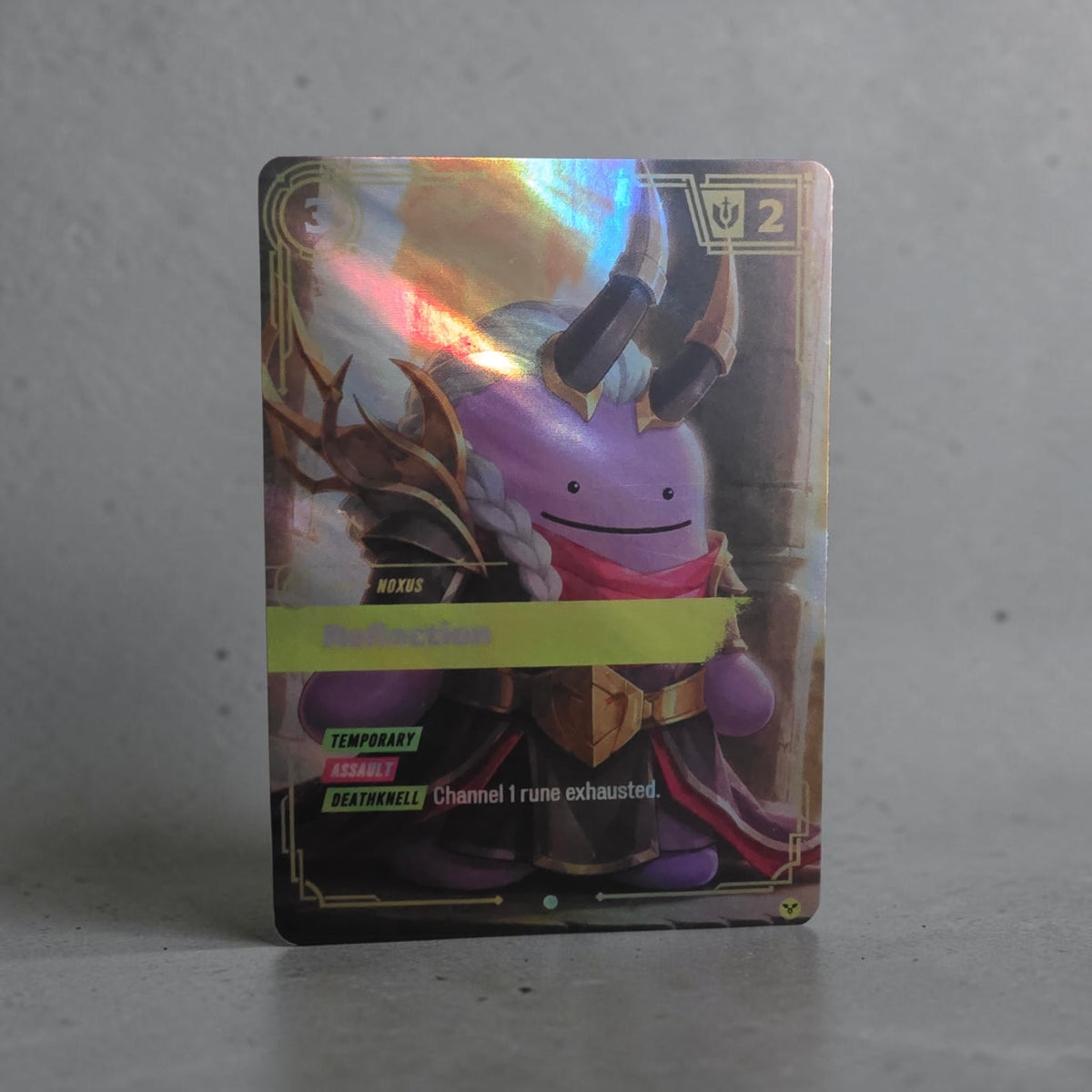 Black Rose Dignitary Reflectin Token Foil