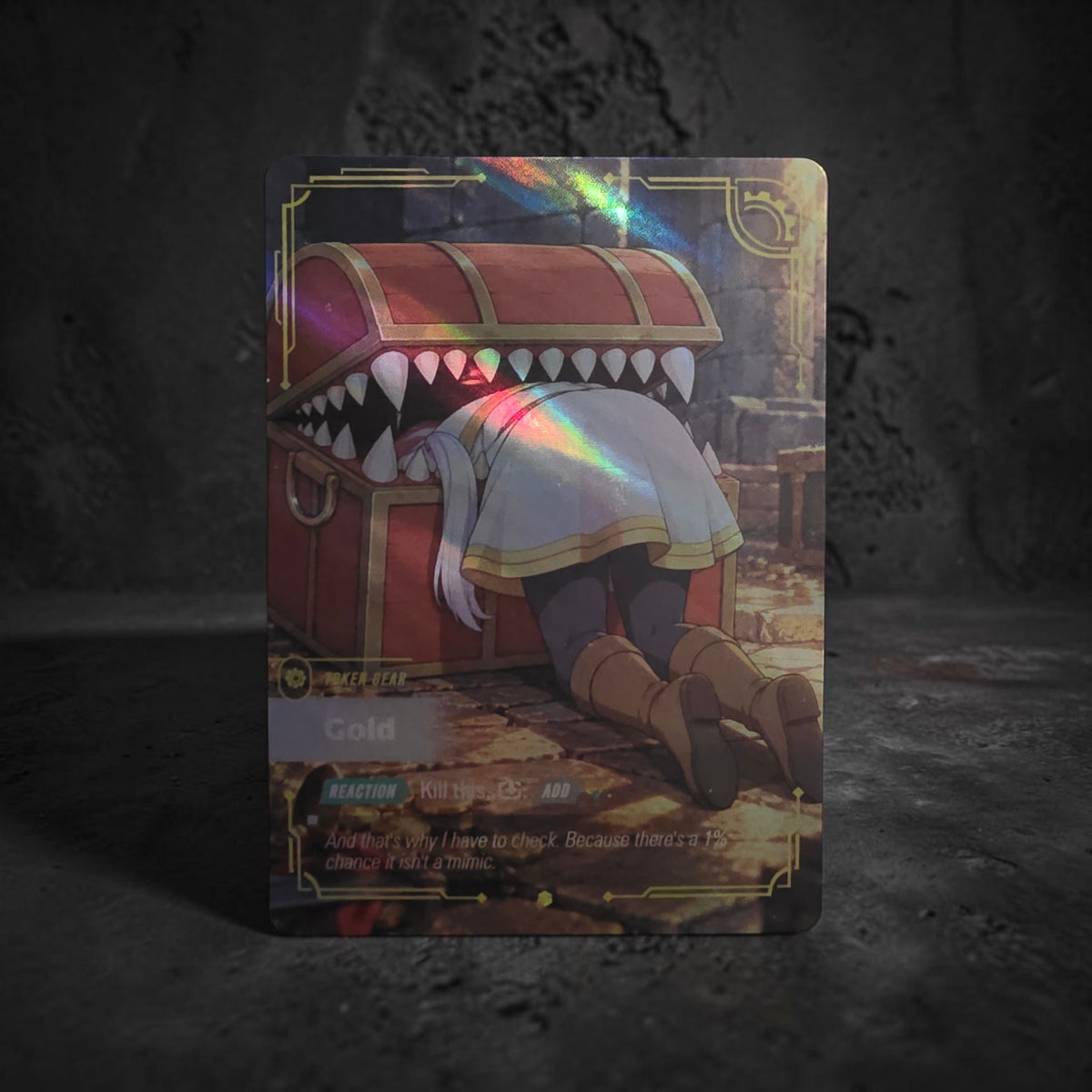 Anime Gold Token Foil
