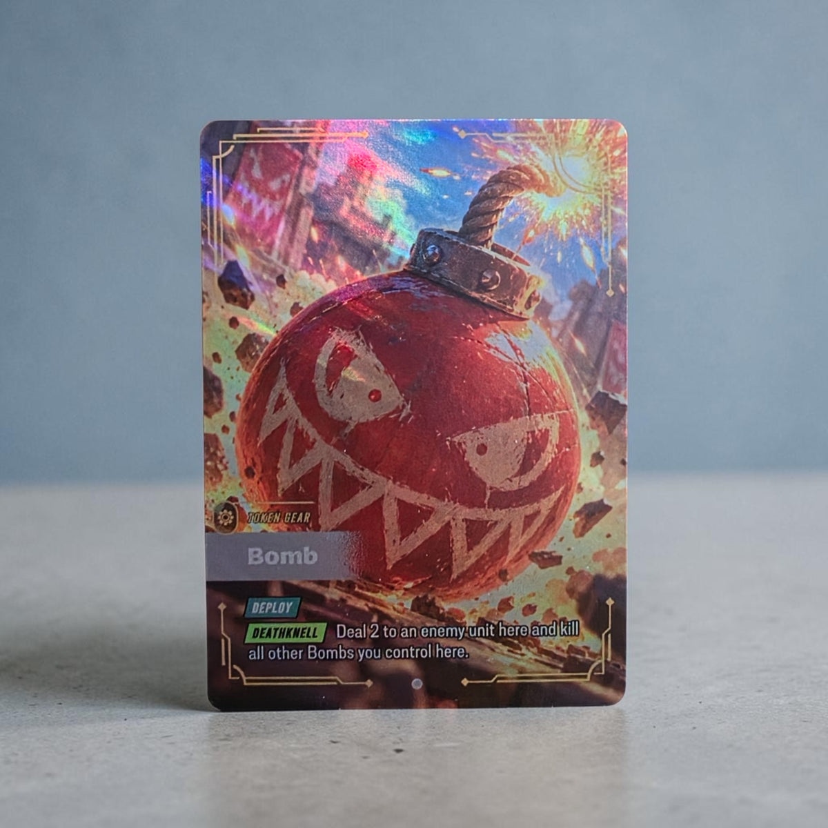Bomb Token Foil
